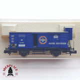 ♻️ 2 mano -  Fleischmann 8359K vagón cerrado con garita DB N escala 1:160 AN03