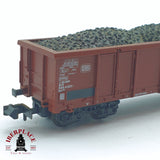 ♻️ 2 mano -  Roco 25335 vagón abierto con carbón DB N escala 1:160 AN03