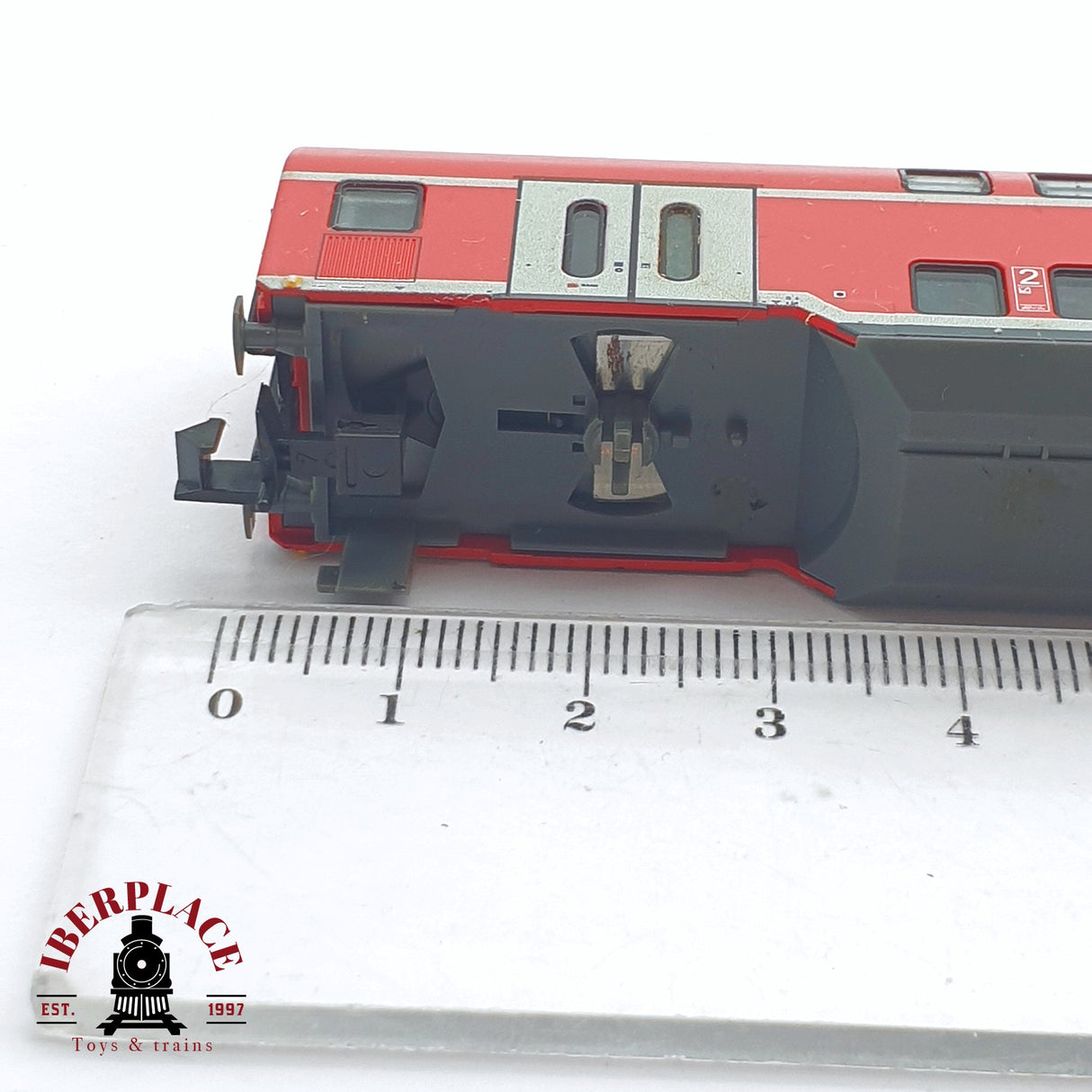 ♻️ 2 mano - Fleischmann vagón de doble piso REGIO DB sin bogies N escala 1:160 AN03