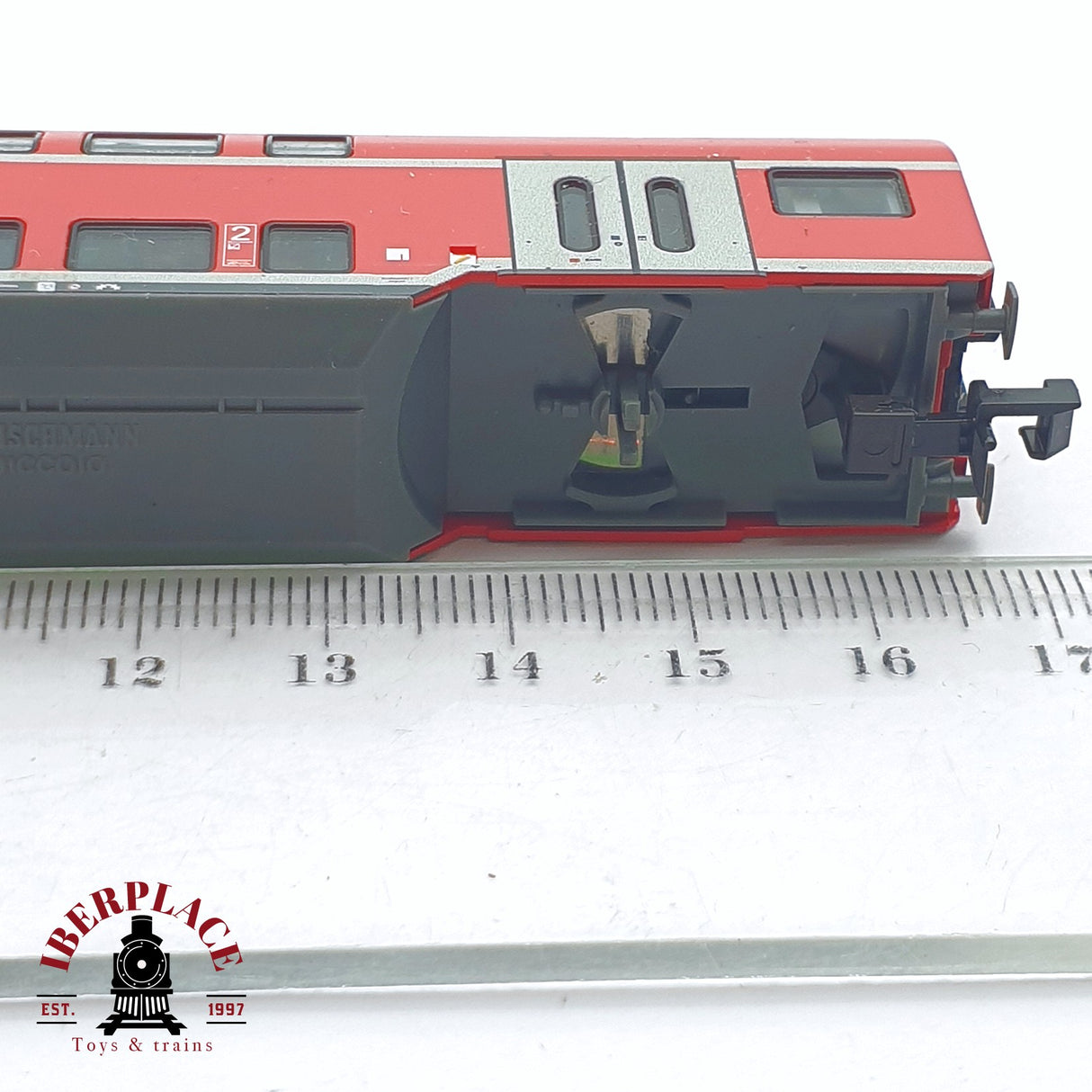 ♻️ 2 mano - Fleischmann vagón de doble piso REGIO DB sin bogies N escala 1:160 AN03