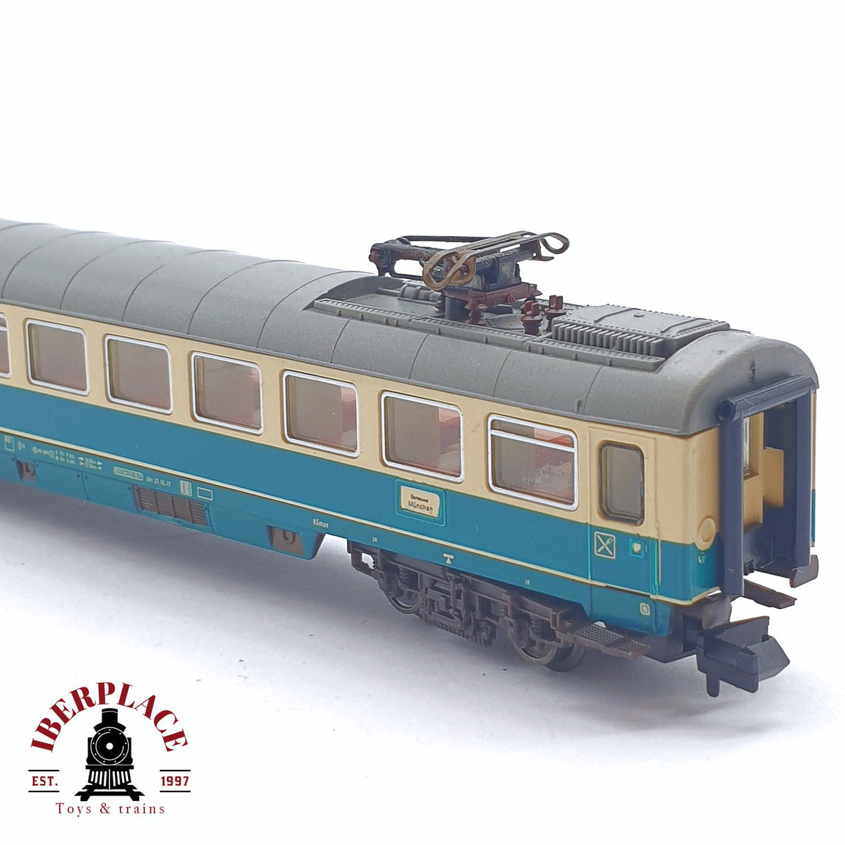 ♻️ 2 mano - Fleischmann vagón pasajeros quick pick DB N escala 1:160 AN03