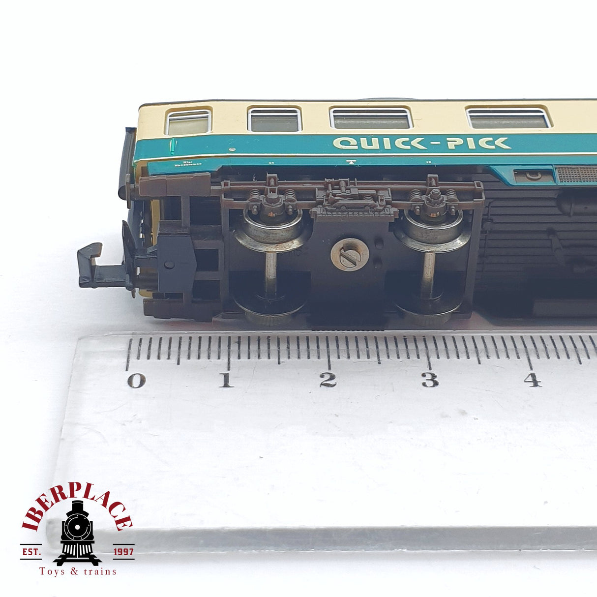 ♻️ 2 mano - Fleischmann vagón pasajeros quick pick DB N escala 1:160 AN03