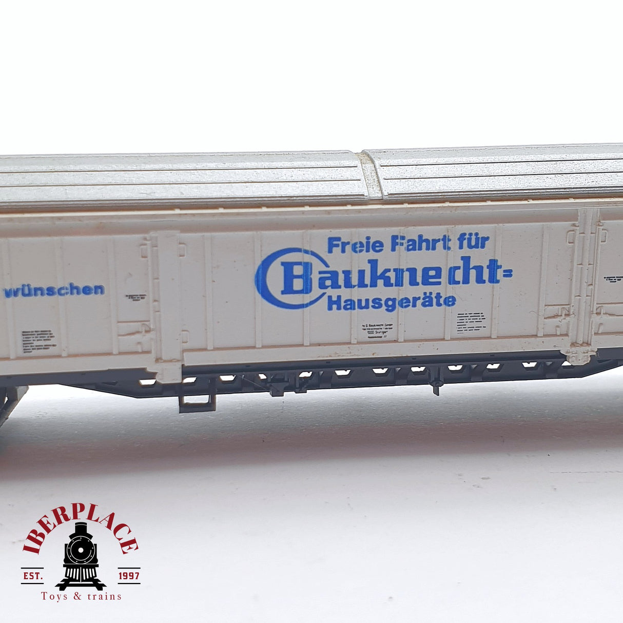 ♻️ 2 mano -  Fleischmann 8389 vagón mercancias Bauknecht DB N escala 1:160 AN03