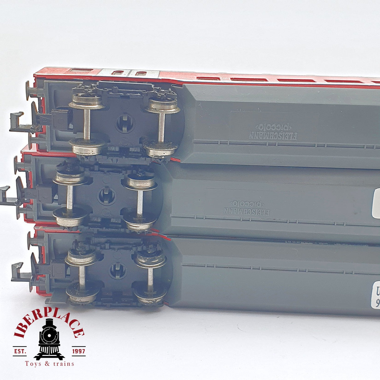 ♻️ 2 mano -  3x Fleischmann vagones de doble piso Regio DB N escala 1:160 AN03