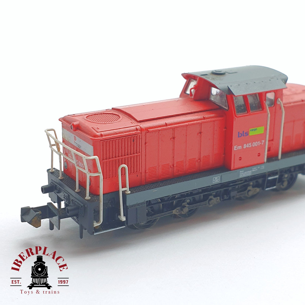 💡♻️ 2 mano -  Restaurar Fleischmann Locomotora Bls Cargo N escala 1:160 AN03