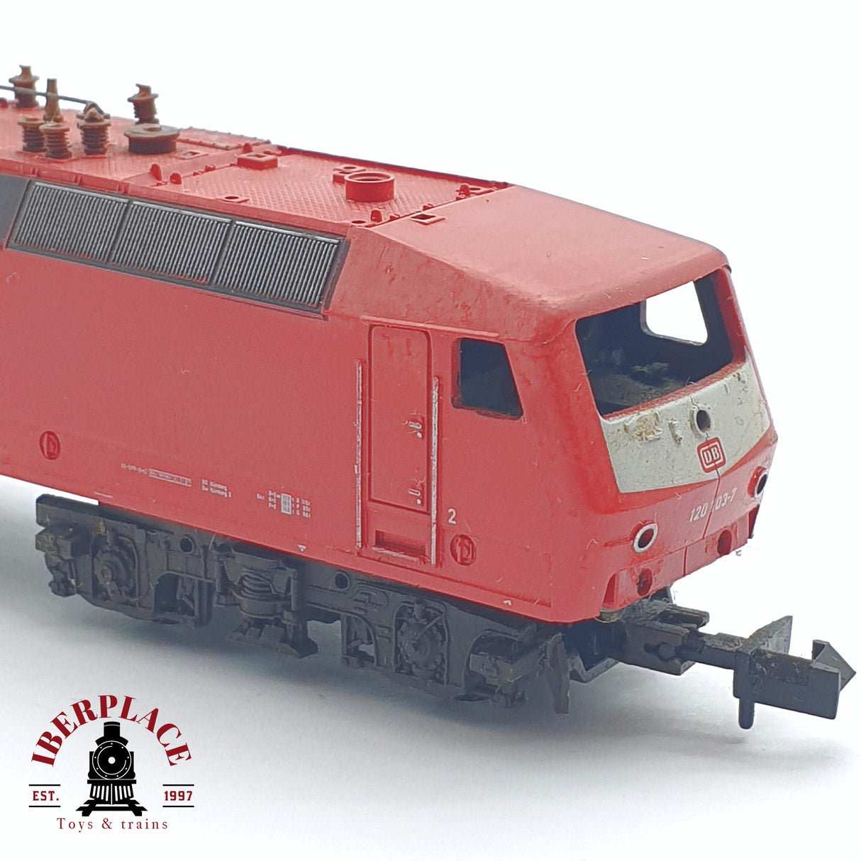 💡♻️ 2 mano -  Restaurar Fleischmann Locomotora BR 120 DB N escala 1:160 AN03