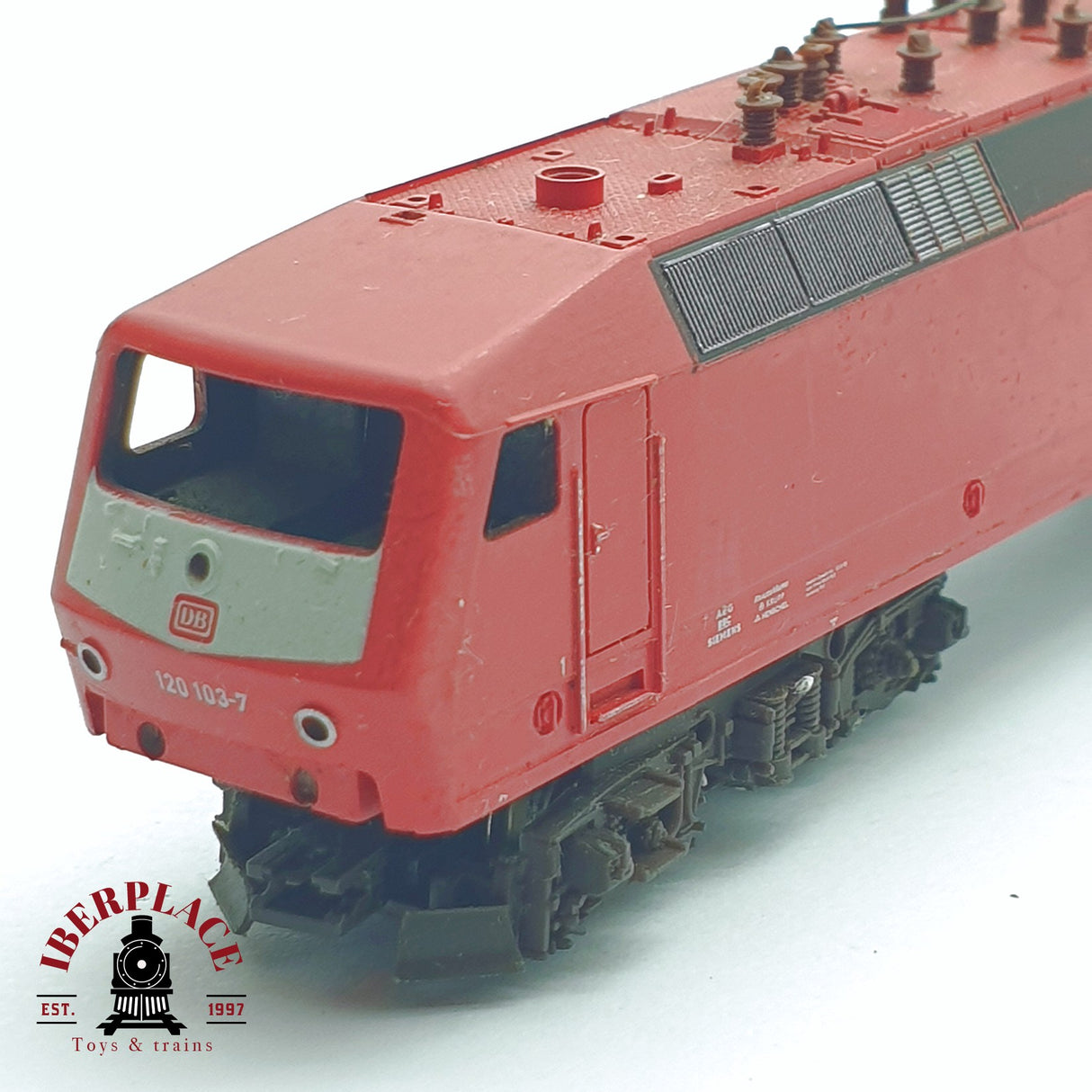 💡♻️ 2 mano -  Restaurar Fleischmann Locomotora BR 120 DB N escala 1:160 AN03