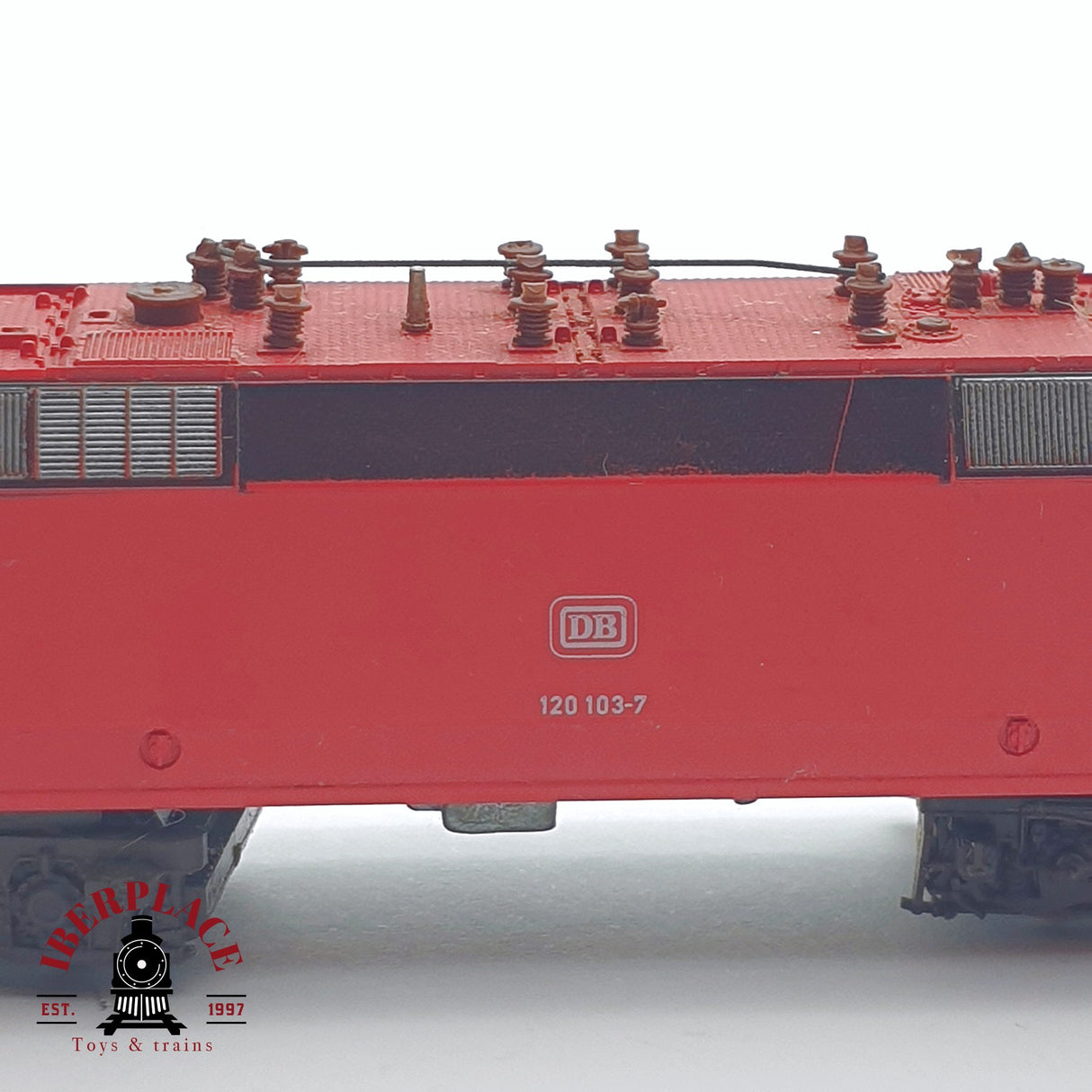 💡♻️ 2 mano -  Restaurar Fleischmann Locomotora BR 120 DB N escala 1:160 AN03