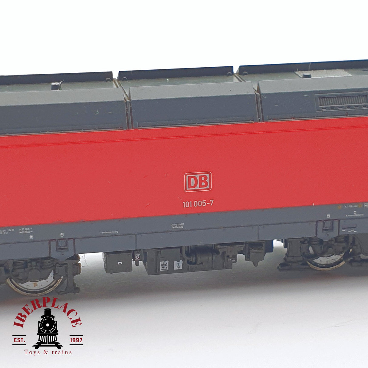 💡♻️ 2 mano -  Restaurar Fleischmann Locomotora BR 101 DB N escala 1:160 AN03