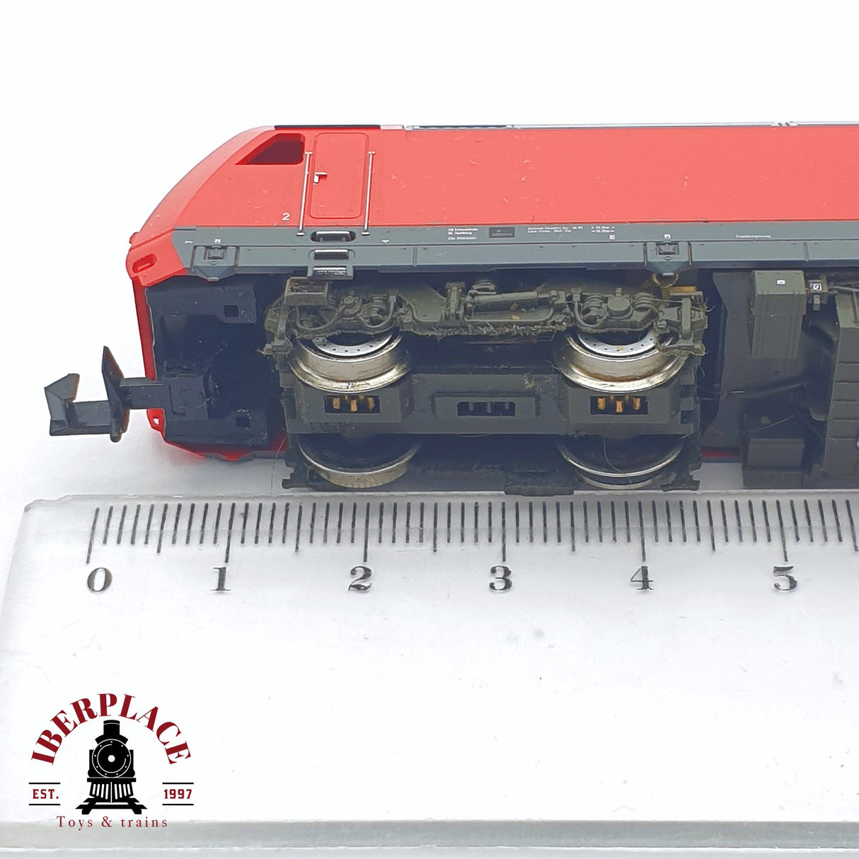 💡♻️ 2 mano -  Restaurar Fleischmann Locomotora BR 101 DB N escala 1:160 AN03