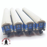 ♻️ 2 mano -  4x Fleischmann vagones pasajero DB Kinderland N escala 1:160 AN03