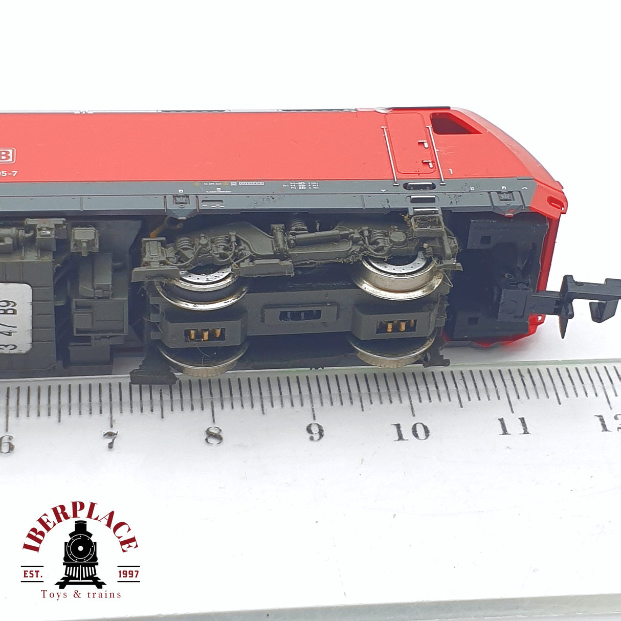 💡♻️ 2 mano -  Restaurar Fleischmann Locomotora BR 101 DB N escala 1:160 AN03