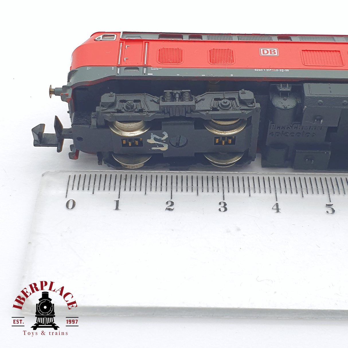 💡♻️ 2 mano -  Restaurar Fleischmann Locomotora BR 218 DB N escala 1:160 AN03