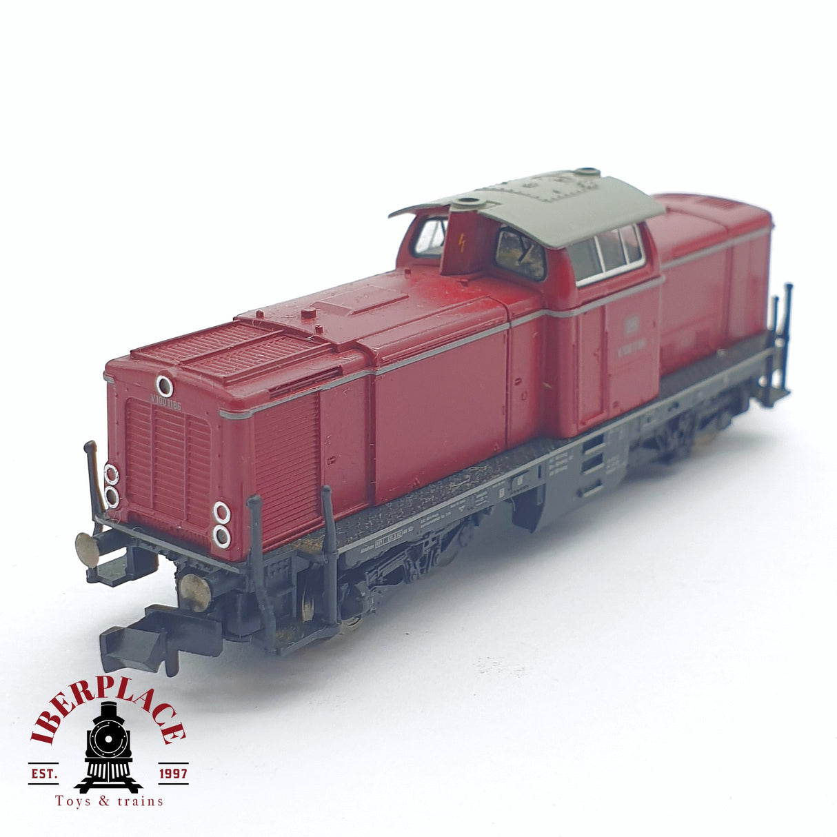 💡♻️ 2 mano -  Restaurar Fleischmann Locomotora BR V100 DB N escala 1:160 AN03