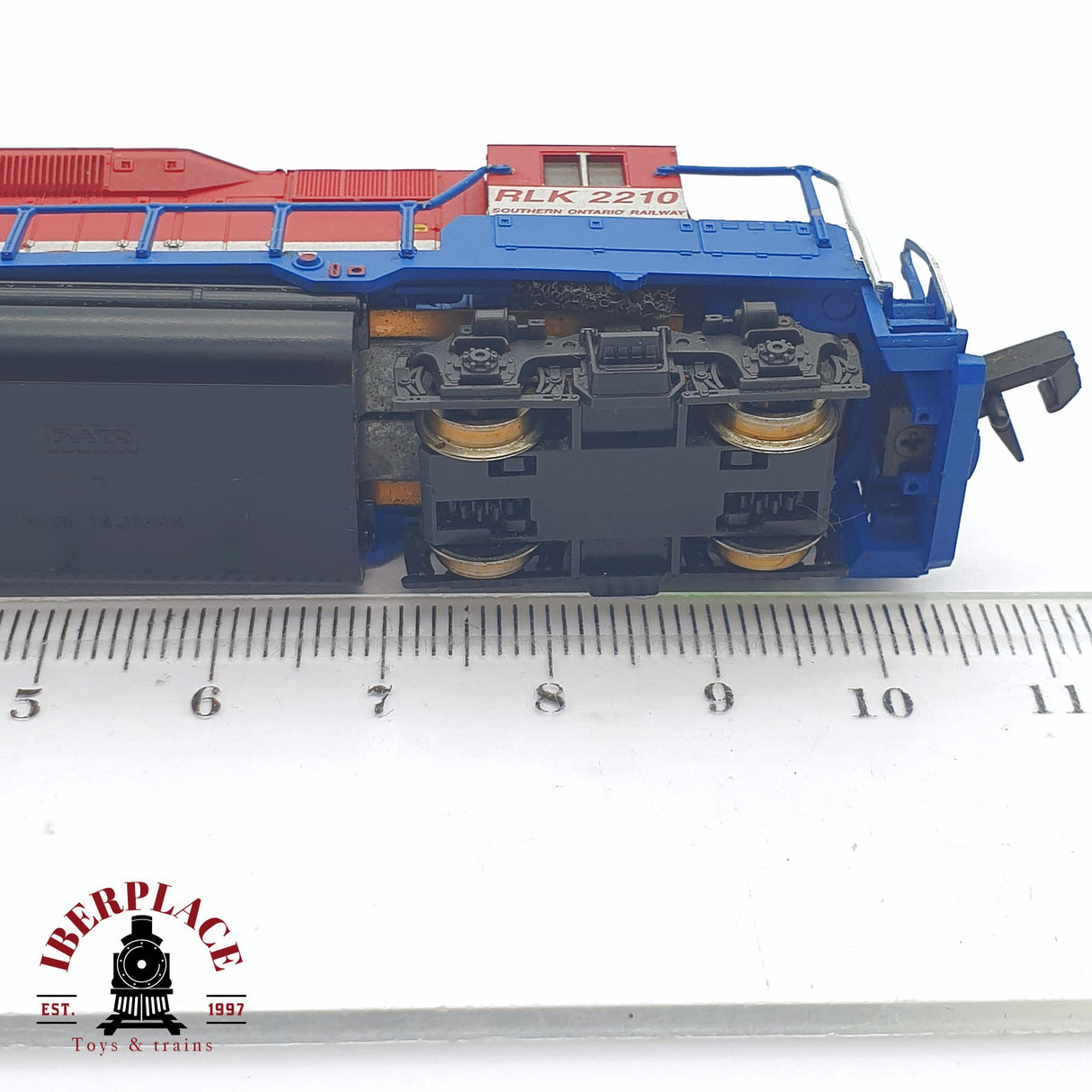 💡♻️ 2 mano -  Restaurar KATO locomotora RLK Rail América N escala 1:160 AN03