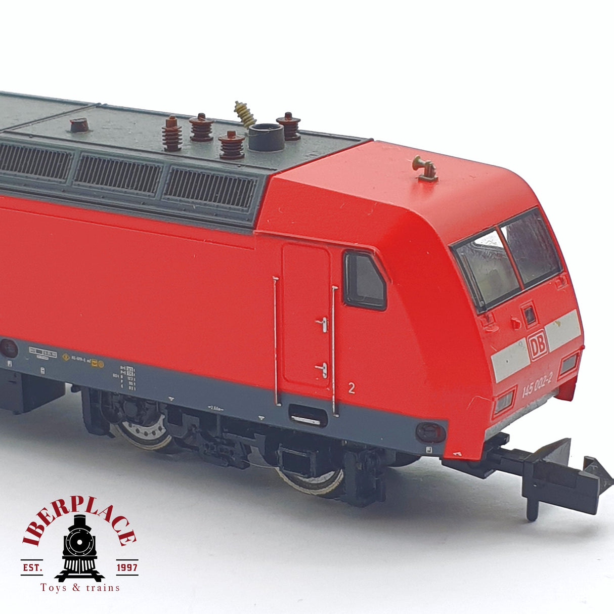 💡♻️ 2 mano -  Restaurar Fleischmann Locomotora BR 145 cargo DB N escala 1:160 AN03