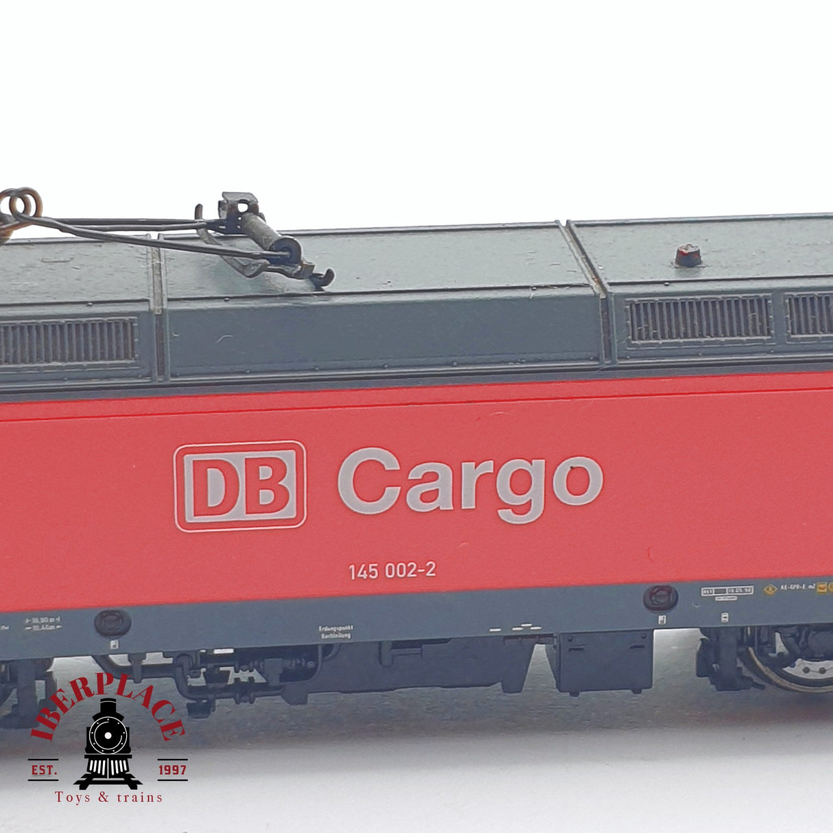 💡♻️ 2 mano -  Restaurar Fleischmann Locomotora BR 145 cargo DB N escala 1:160 AN03