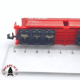 ♻️ 2 mano -  Roco 25229 vagón mercancía cargo DB N escala 1:160 AN03