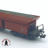 ♻️ 2 mano -  Roco 02365A vagón tolva con carbón DB N escala 1:160 AN03