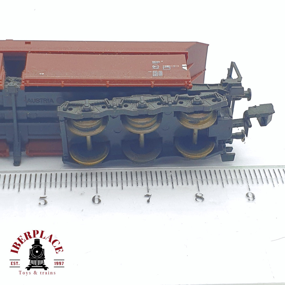 ♻️ 2 mano -  Roco 02365A vagón tolva con carbón DB N escala 1:160 AN03