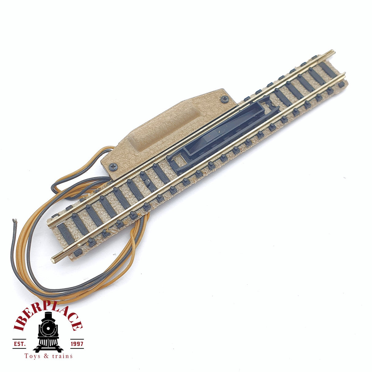 ♻️ 2 mano -  Fleischmann 9114 vía de desenganche eléctrico N escala 1:160 AN03 2/3