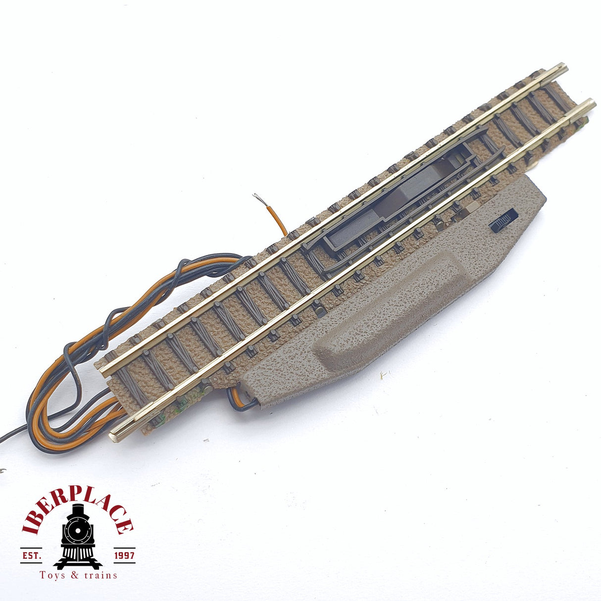 ♻️ 2 mano -  Fleischmann 9114 vía de desenganche eléctrico N escala 1:160 AN03 3/3