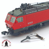 💡♻️ 2 mano -  Roco 02166B Locomotora 10103 SBB N escala 1:160 AN03