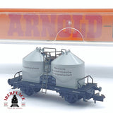 ♻️ 2 mano -  Arnold 4517 vagón silo Braunkohlenstaub N escala 1:160 AN03