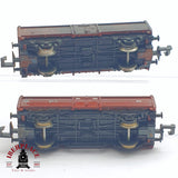 ♻️ 2 mano -  Roco 2x vagones abiertos de borde alto Europ DB N escala 1:160 AN03