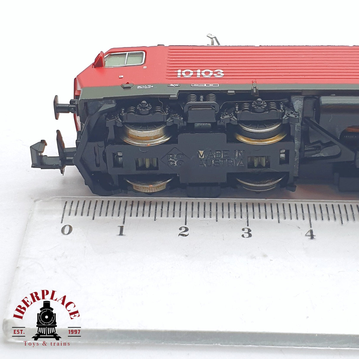 💡♻️ 2 mano -  Roco 02166B Locomotora 10103 SBB N escala 1:160 AN03