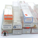 ♻️ 2 mano -  Fleischmann Roco Kato Lote de cajas vacías para vagones N escala 1:160 AN03