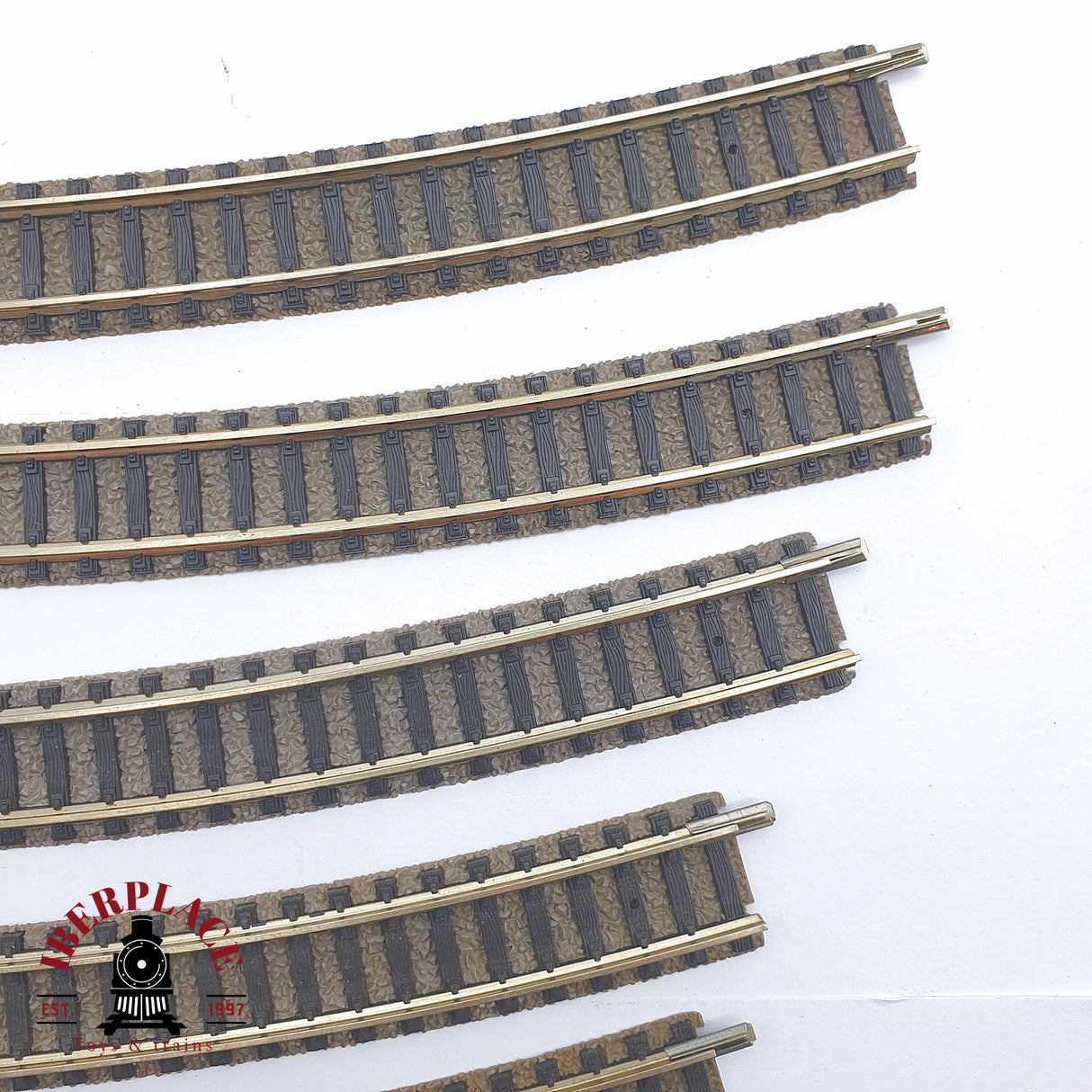 ♻️ 2 mano -  Fleischmann 14x 9136 9135 vias curvas N escala 1:160 AN03