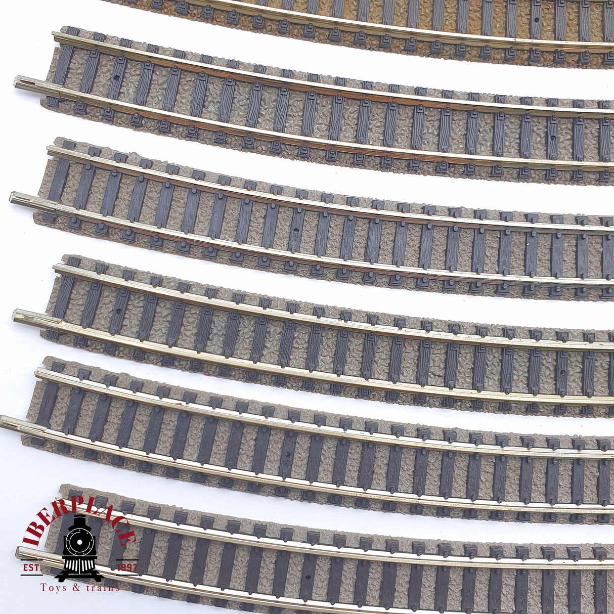 ♻️ 2 mano -  Fleischmann 14x 9136 9135 vias curvas N escala 1:160 AN03