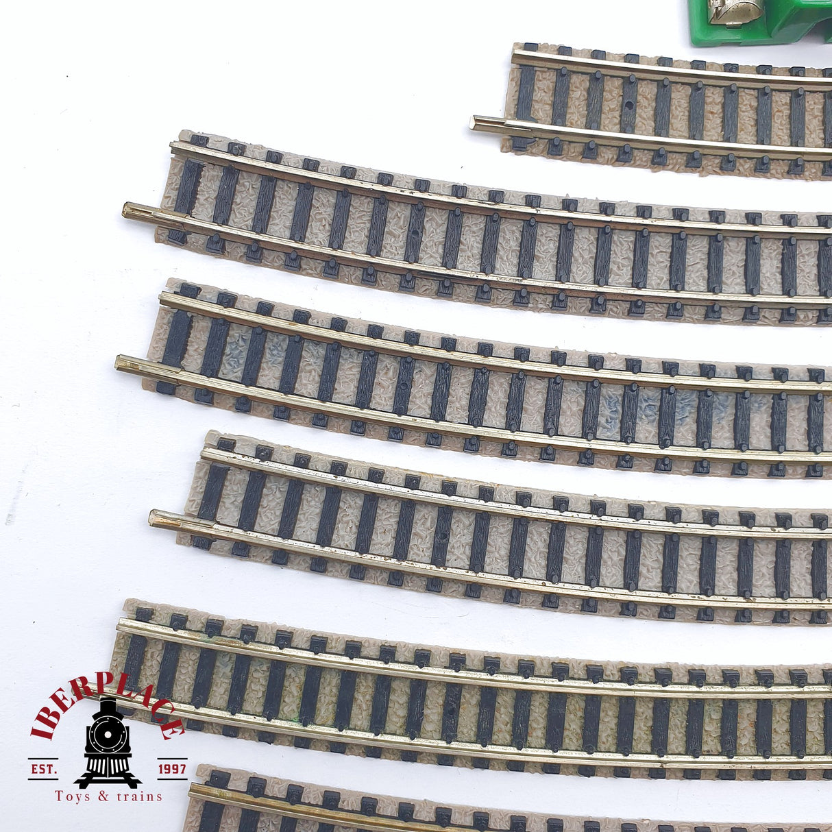 ♻️ 2 mano -  Fleischmann 10x 9135 vías curvas N escala 1:160 AN03