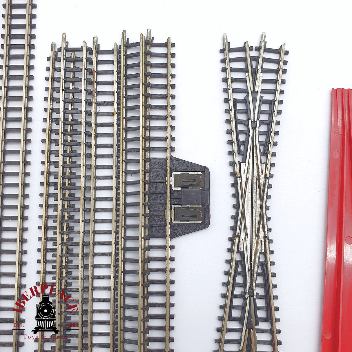 ♻️ 2 mano -  Märklin 25x vías rectas curvas encarrilador Z escala 1:220 AN03