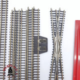 ♻️ 2 mano -  Märklin 25x vías rectas curvas encarrilador Z escala 1:220 AN03