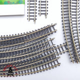 ♻️ 2 mano -  Märklin 25x vías rectas curvas encarrilador Z escala 1:220 AN03