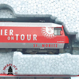 ♻️ 2 mano -  Kato 10-006 set de inicio Locomotora Glacier on tour N escala 1:160 AN03