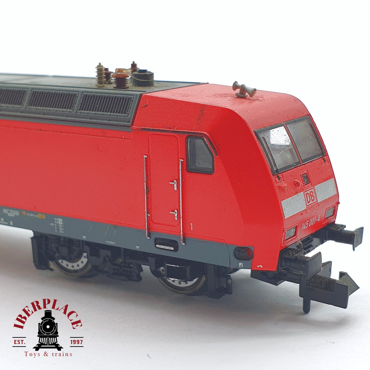 💡♻️ 2 mano -  Fleischmann 7355K Locomotora BR 145 DB cargo N escala 1:160 AN03