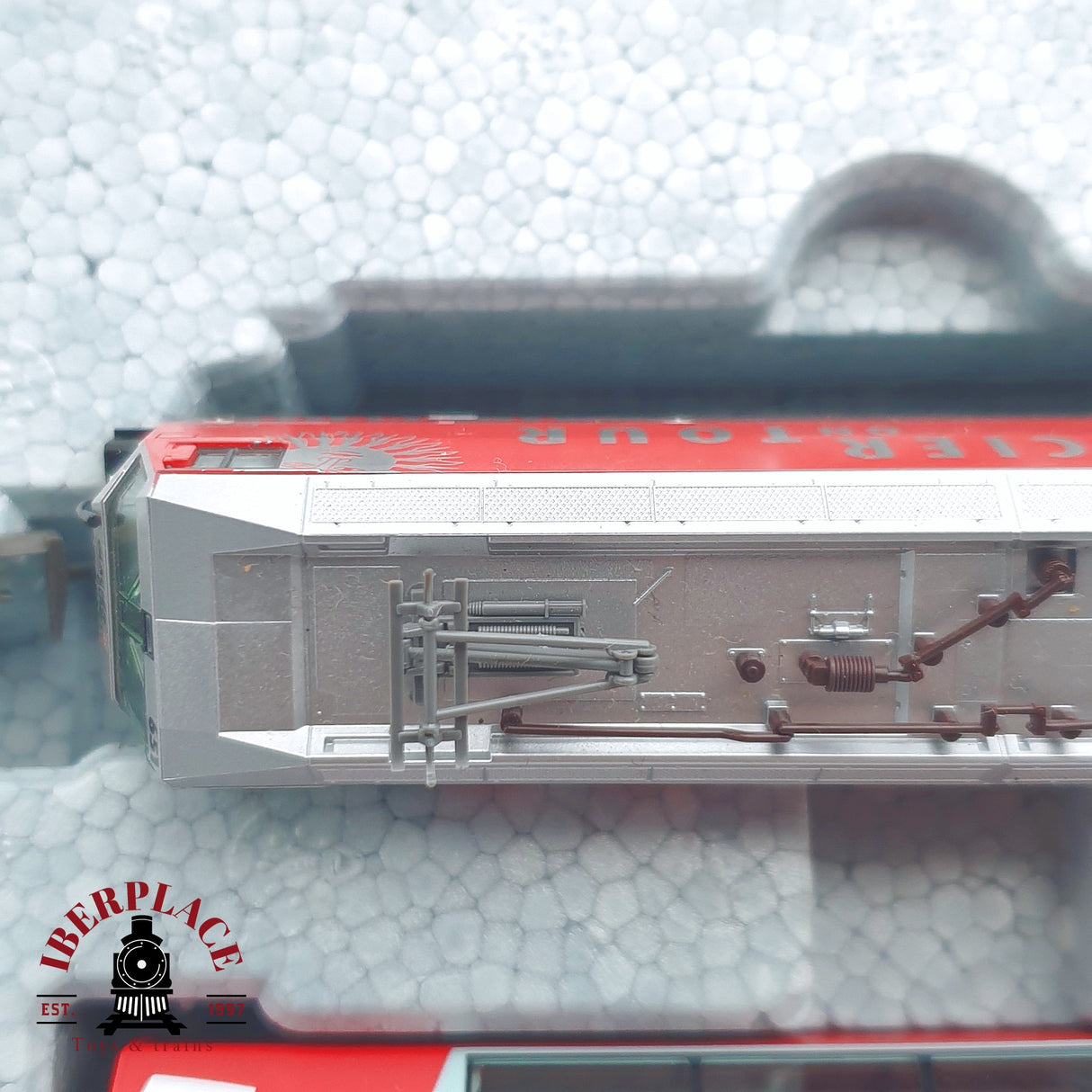 ♻️ 2 mano -  Kato 10-006 set de inicio Locomotora Glacier on tour N escala 1:160 AN03