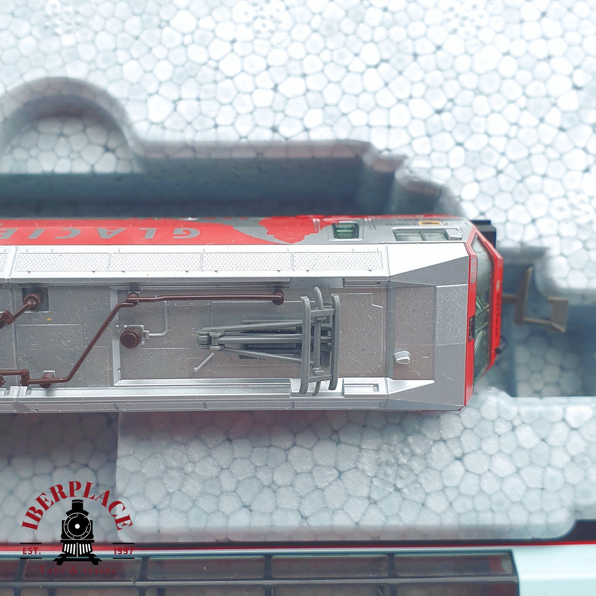 ♻️ 2 mano -  Kato 10-006 set de inicio Locomotora Glacier on tour N escala 1:160 AN03