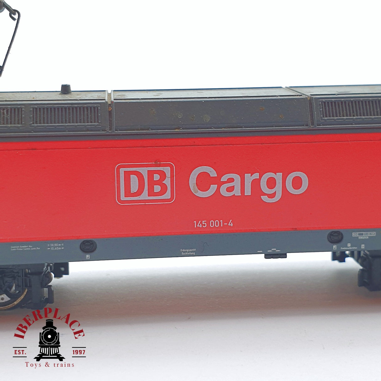💡♻️ 2 mano -  Fleischmann 7355K Locomotora BR 145 DB cargo N escala 1:160 AN03