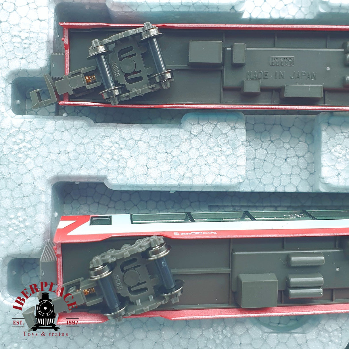 ♻️ 2 mano -  Kato 10-006 set de inicio Locomotora Glacier on tour N escala 1:160 AN03