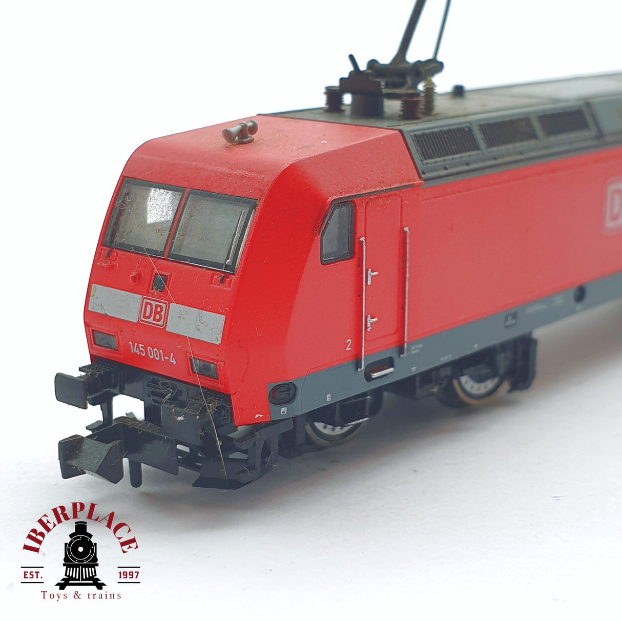 💡♻️ 2 mano -  Fleischmann 7355K Locomotora BR 145 DB cargo N escala 1:160 AN03