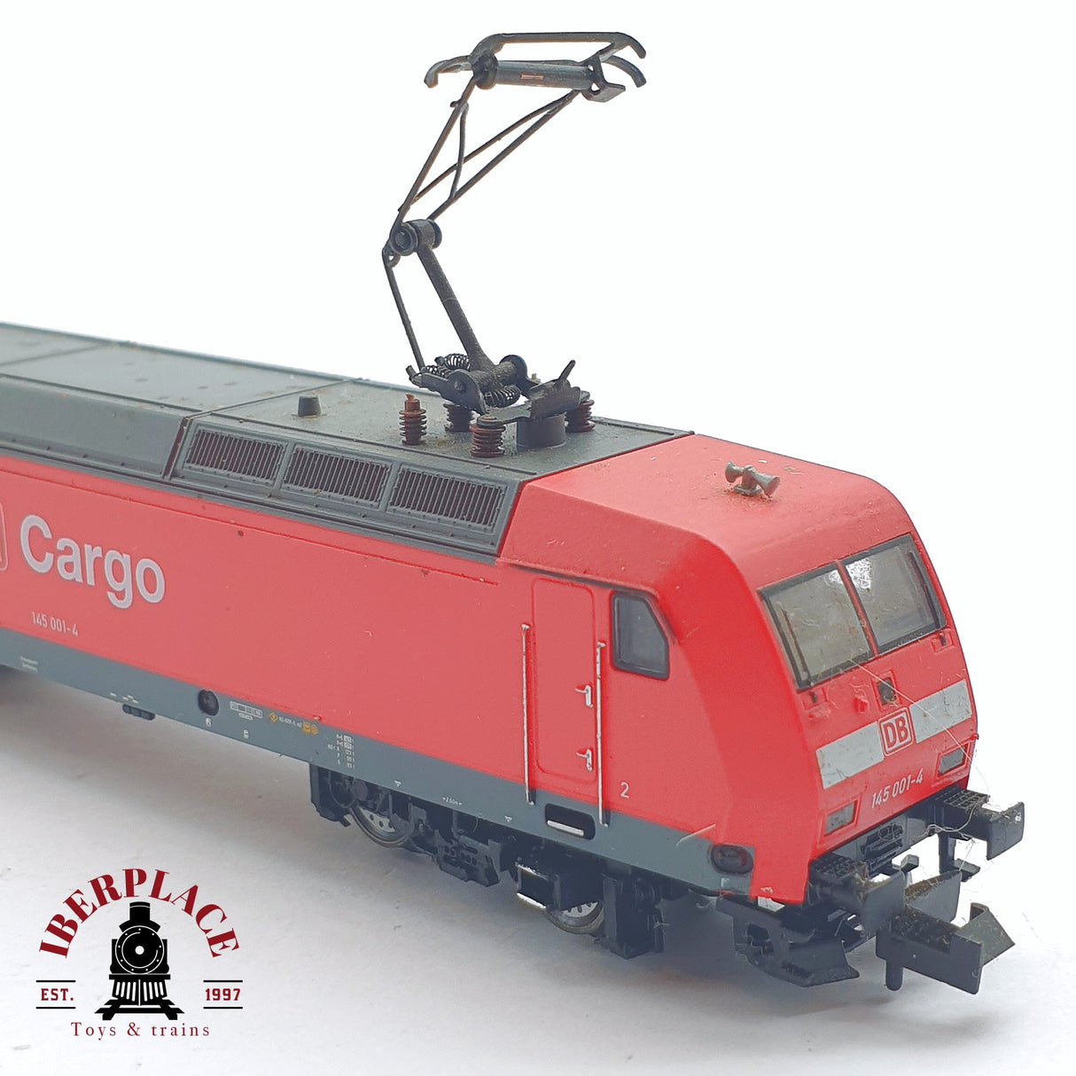 💡♻️ 2 mano -  Fleischmann 7355K Locomotora BR 145 DB cargo N escala 1:160 AN03
