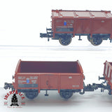 ♻️ 2 mano -  Fleischmann 3x vagones abiertos K.Bay.Sts.B N escala 1:160 AN03