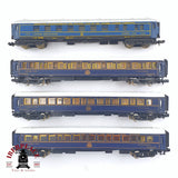 ♻️ 2 mano - Lima 4x vagones pasajero express Europeens coches cama N escala 1:160 TEN06