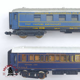 ♻️ 2 mano - Lima 4x vagones pasajero express Europeens coches cama N escala 1:160 TEN06