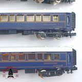 ♻️ 2 mano - Lima 4x vagones pasajero express Europeens coches cama N escala 1:160 TEN06