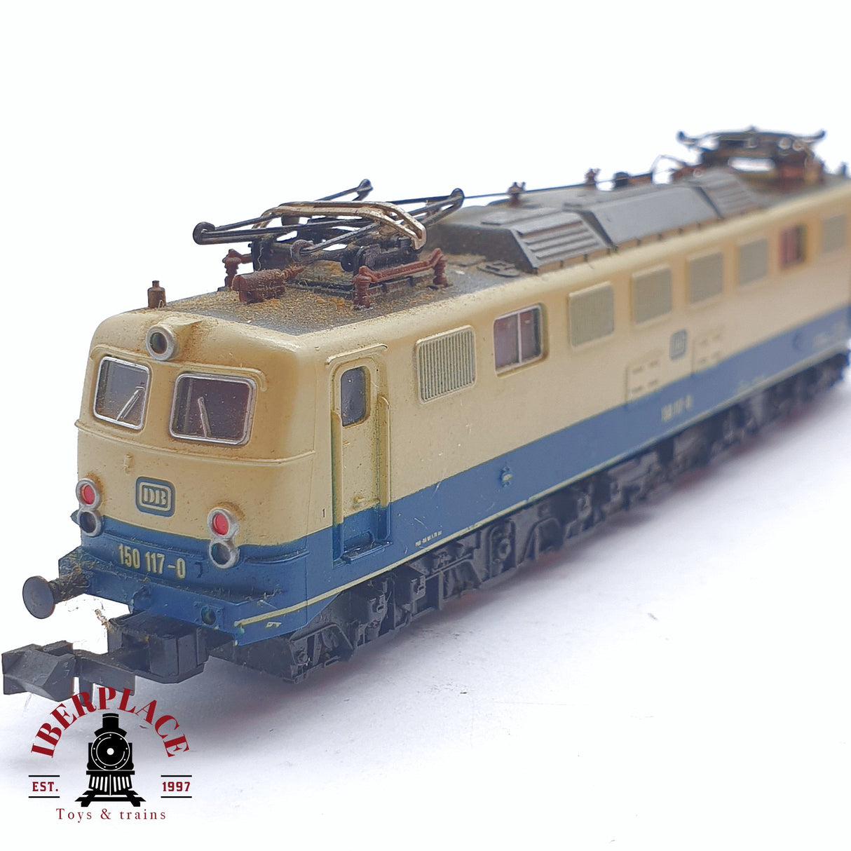 ♻️ 2 mano - Roco 02163A Locomotora BR 150 DB N escala 1:160 TEN06